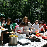 Lunch was held at Sprain Ridge Park. Curt prepared some delicious BBQ chicken and turkey along with corn and salad.