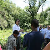 Bob Del Torto, who is in charge of the Yonkers Parks Department volunteer programs, gave some information about the Saw Mill River habitat.