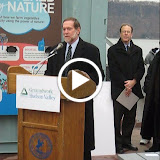 Yonkers Mayor Phil Amicone on the Science Barge