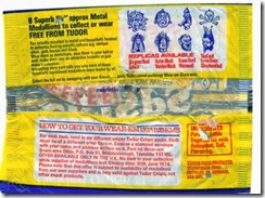 Tudor Crisps packet back