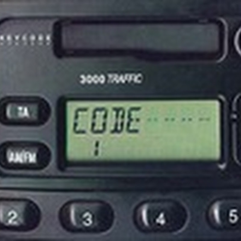original Ford Autoradio 3000 Traffic 96FP-18K876-FC Kassette Escort Fiesta Code 