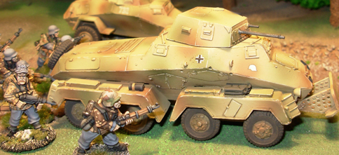 Sdkfz 222 bolt action sdkfz 231 chieftain model 28mm