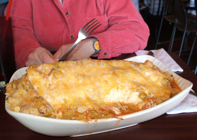 7 Pound Breakfast Burrito