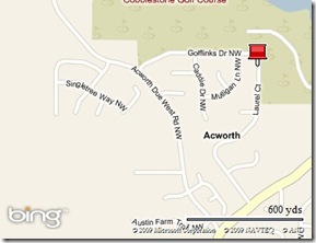 map to our house