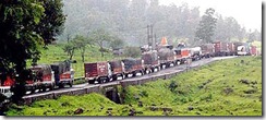 manipur trucks blockade