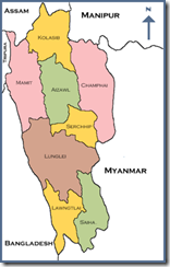 Mizoram districts