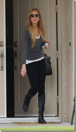 _EXCLUSIVE_ Rancho Mirage_ CA _ Lindsay Lohan steps out of her home this morning as she prepares for another day of treatment at the _Betty Ford Clinic_.   Lindsay seems to be doing great this time around_ looking healthier day by day.  Today she emerges wearing knee high boots and carrying her pack of cigarettes in hand.

GSI Media    December 4_ 2010

To License These Photos_ Please Contact _

Steve Ginsburg
_310_ 505_8447
_323_ 4239397
steve_ginsburgspalyinc.com
sales_ginsburgspalyinc.com

or

Keith Stockwell
_310_ 261_8649
_323_ 325_8055 
keith_ginsburgspalyinc.com
ginsburgspalyinc_gmail.com