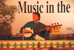Ustad Amjad Ali Khan during Music in the park 20086