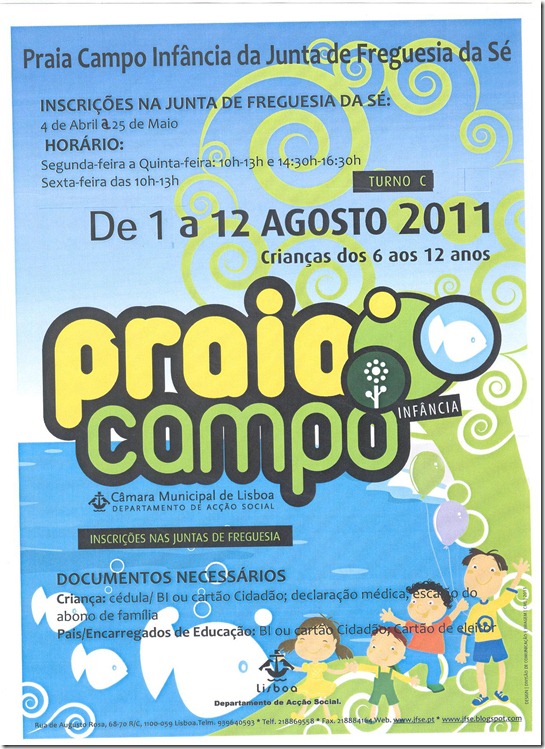 Cartaz PPCI 2011