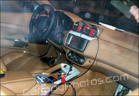 Interior da Nova Ferrari FF Interior da Nova Ferrari FF
