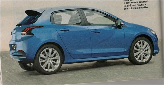 Supostas imagens do futuro Peugeot 208 Supostas imagens do futuro Peugeot 208
