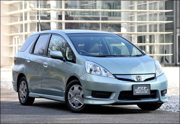 Honda mostra o Novo Fit Shuttle