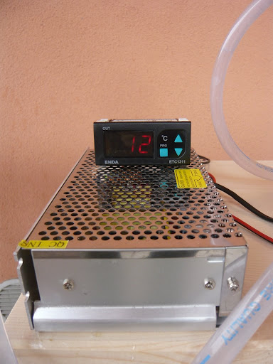 alimentatore swiching e termoregolatore