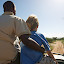 Pastor David and Avery riding on top of the truck, Korr, Kenya Pastor David and Avery riding on top of the truck, Korr, Kenya