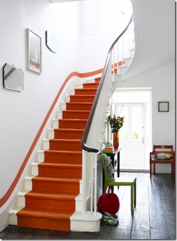 orange staircase stripe hermes