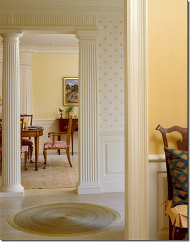 mary drysdale dining room columns