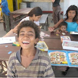 Bayardo with Farah and Giselle in the background