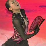 Mao Asada during her exhibition CAPRICE
