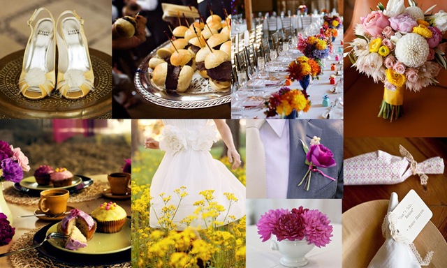 Wedding Inspiration Board: Deep Hues