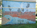G'day Mate Clothes Line Mural