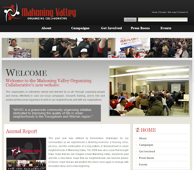 Mahoning Valley Organizing Collaborative is a grassroots community organizing initiative dedicated to improving the quality of life in urban neighborhoods in the Youngstown and Warren region.