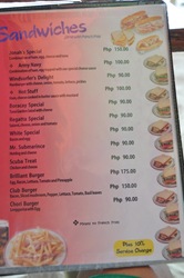 Jonah's Fruitshake Boracay Menu 08