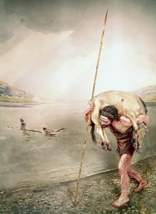 [prehistoric man with animal[12].jpg]