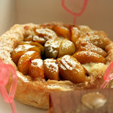 Tarte aux mirabelles.