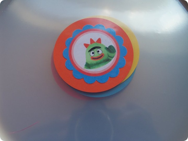 Yo Gabba Gabba Custom Party Plates Brobee