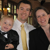 Mason, Matt, Diane, and Reid (in snuggly over Diane's shoulder).