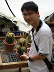 Me and a wicked cactus.