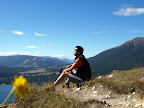 Trekking at Nelson Lake