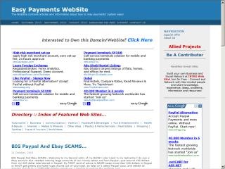 Easy Payments WebSite