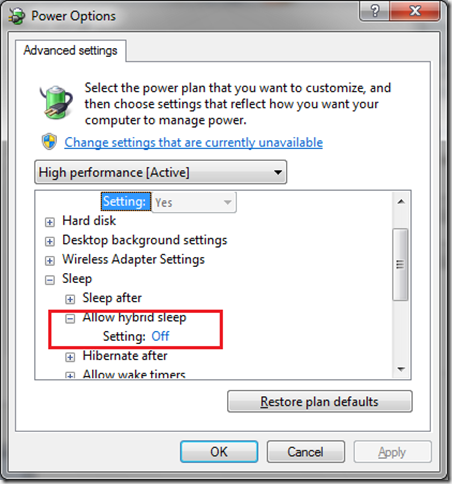  How to Enable Hibernation in Windows 7 Start Menu