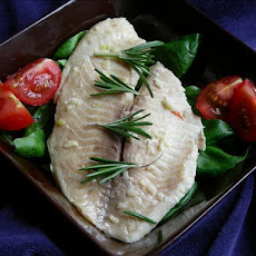 Halibut With Garlic