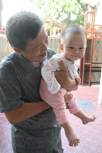 Esther's Grand Uncle whom she was afraid the first time when she met him few days ago.