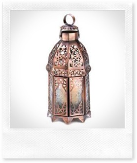 candlelantern_Copper Moroccan Candle Lamp