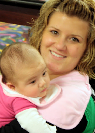 My sister and her bundle of joy
