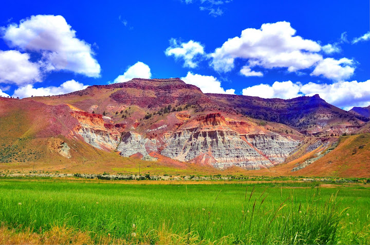 Blue Basin in John Day Fossil Beds National Monument, Oregon