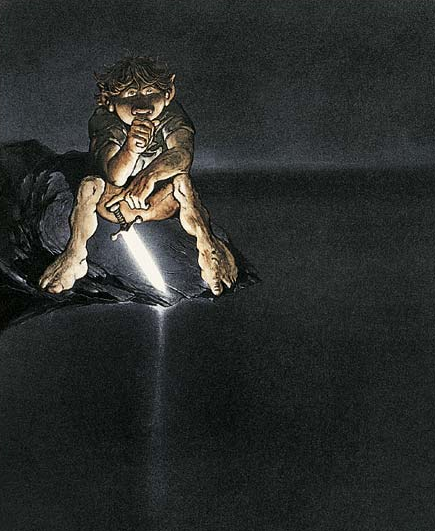 Bilbo, de John Howe Bilbo, de John Howe