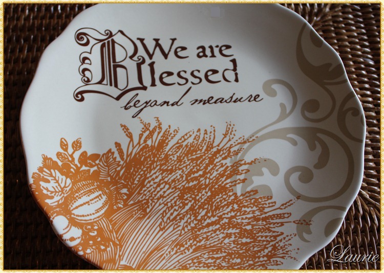 BLESSED PLATE