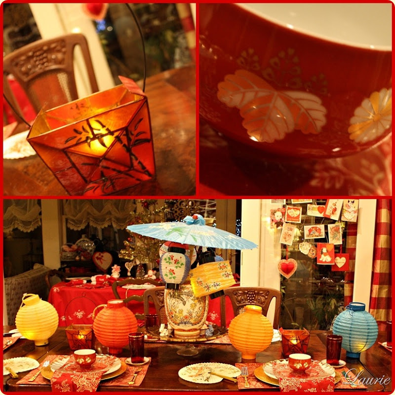 Chinese New Year Tablescape-Bargain Decorating with Laurie