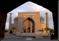 uzbe16m Samarkanda moschea
