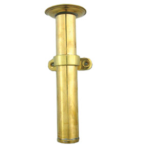 Brass Metal Carriage Flange Top Whip Holder Stand Off Mounting