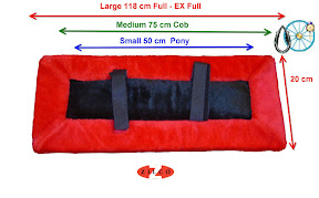 New! Zilco Deluxe Red Fleece Harness Saddle Pad Liner 