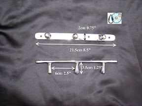 White Metal Shaft Tug Stop Fittings