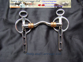 Liverpool&nbsp;Three Slot&nbsp;Carriage Driving Bit&nbsp;Soft Port&nbsp;- 2 Copper Rollers&nbsp;&nbsp;D12
