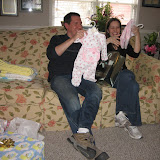 Baby Shower at Dan's Grandmother's house