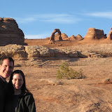 At Utah's most famous arch -- “Delicate Arch”