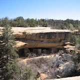 Another view of one of the cliff dwellings in Mesa Verde National Park